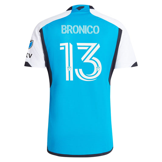 Brandt Bronico Charlotte FC 2024 The Carolina Kit: Explore Player Shirt - Blue