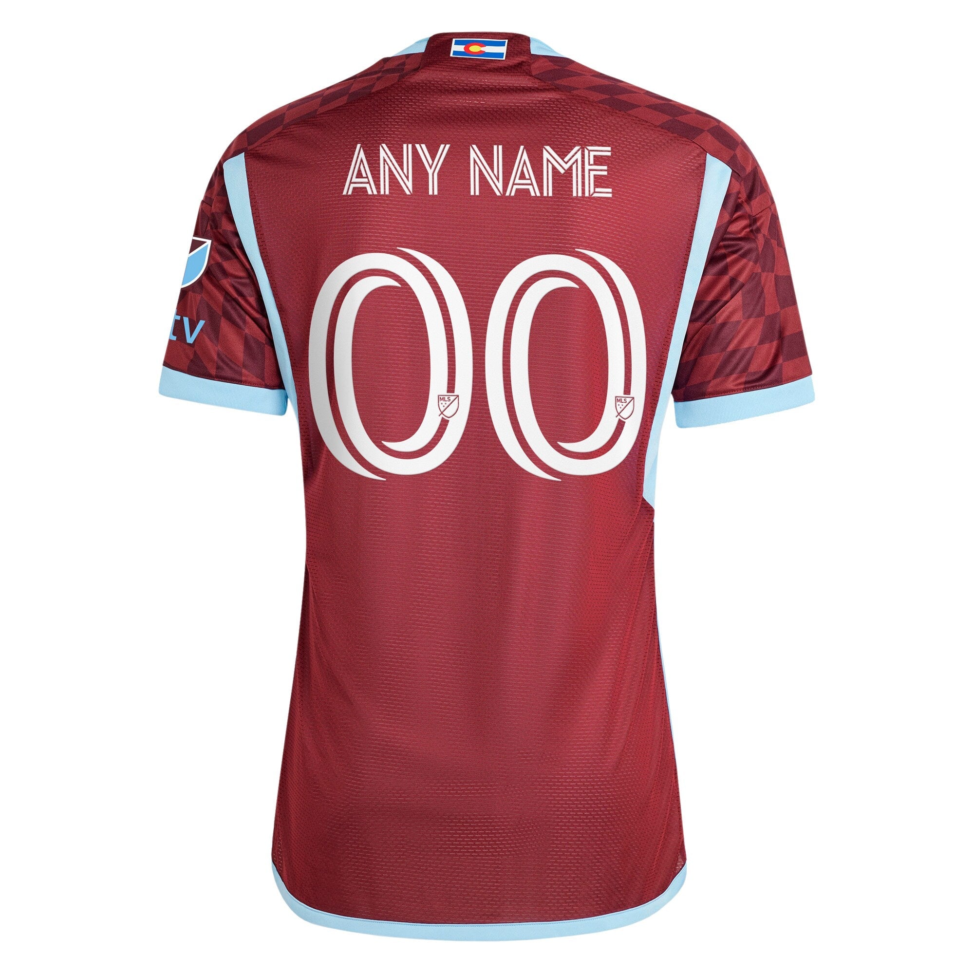 Colorado Rapids 2024 One Flag Kit Custom Shirt - Burgundy