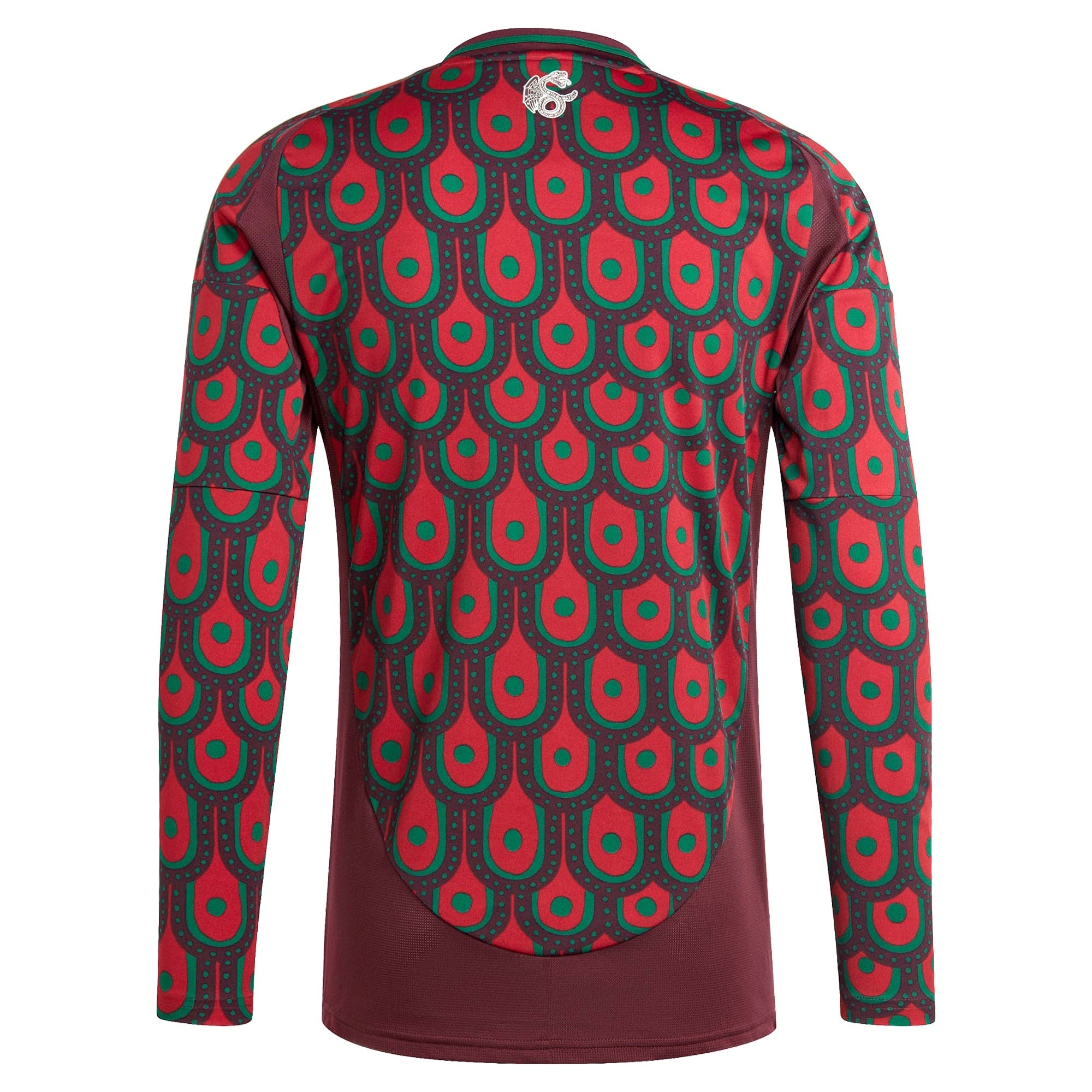 Mexico National Team 2024 Home Long Sleeve Shirt - Burgundy