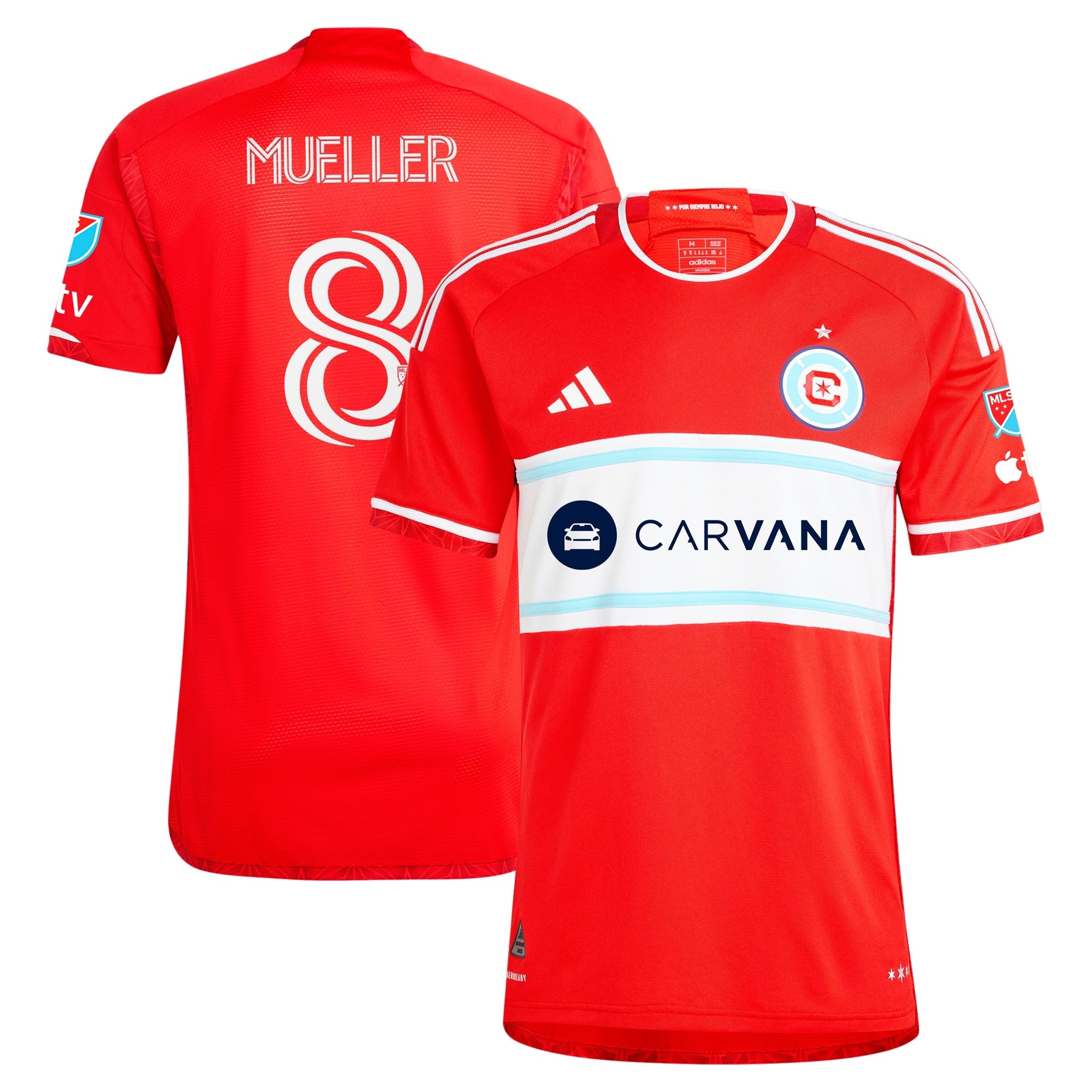 Chris Mueller Chicago Fire 2024 Return To Red Player Shirt – Red