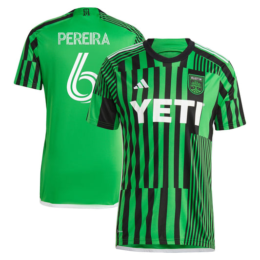 Daniel Pereira Austin FC 2024 Las Voces Kit Player Shirt – Green