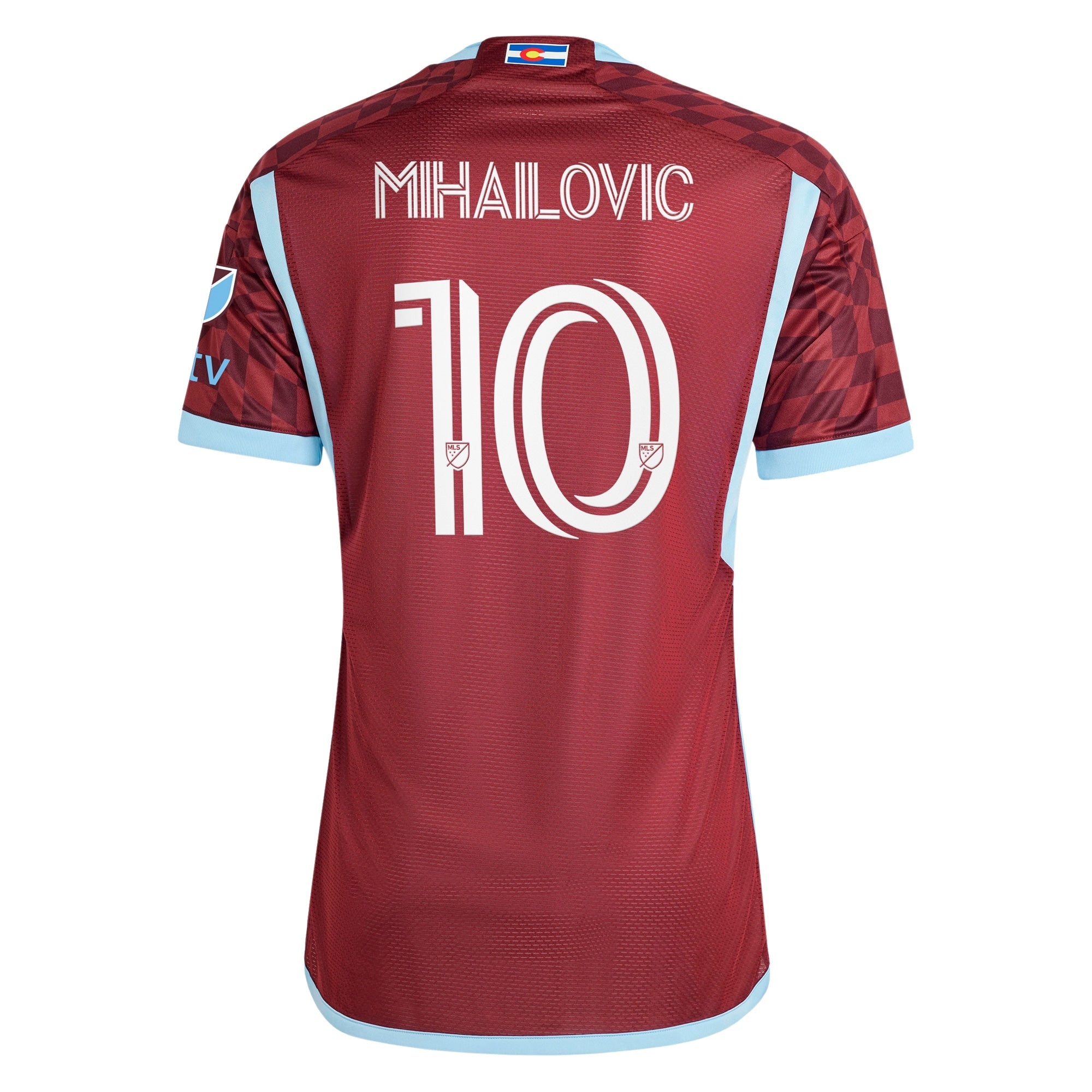 Djordje Mihailovic Colorado Rapids 2024 One Flag Kit Player Shirt - Burgundy