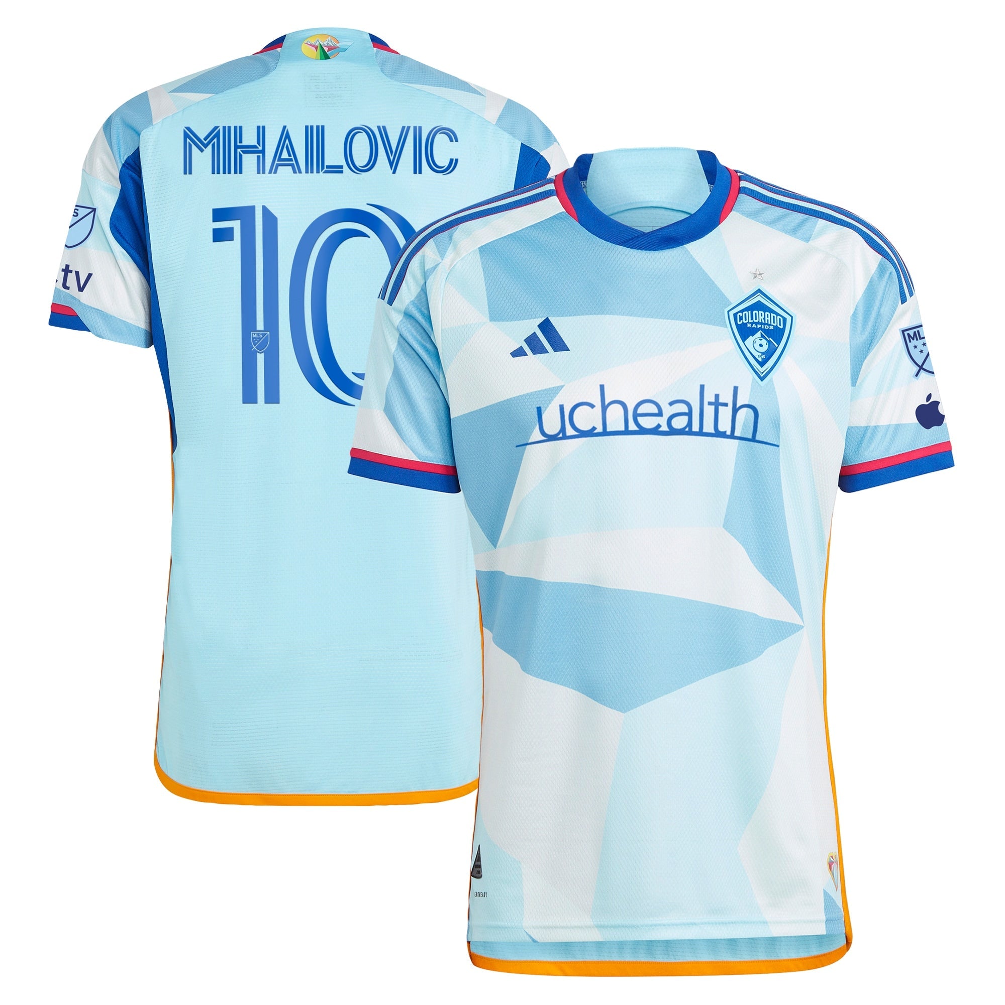 Djordje Mihailovic Colorado Rapids 2024 New Day Kit Player Shirt - Light Blue