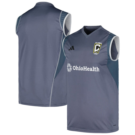 Columbus Crew 2024 AREOREADY Sleeveless Training Shirt - Gray