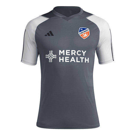 FC Cincinnati 2024 AEROREADY Training Shirt - Gray