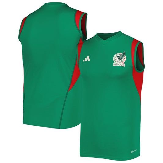 Mexico National Team Sleeveless Training Shirt - Green