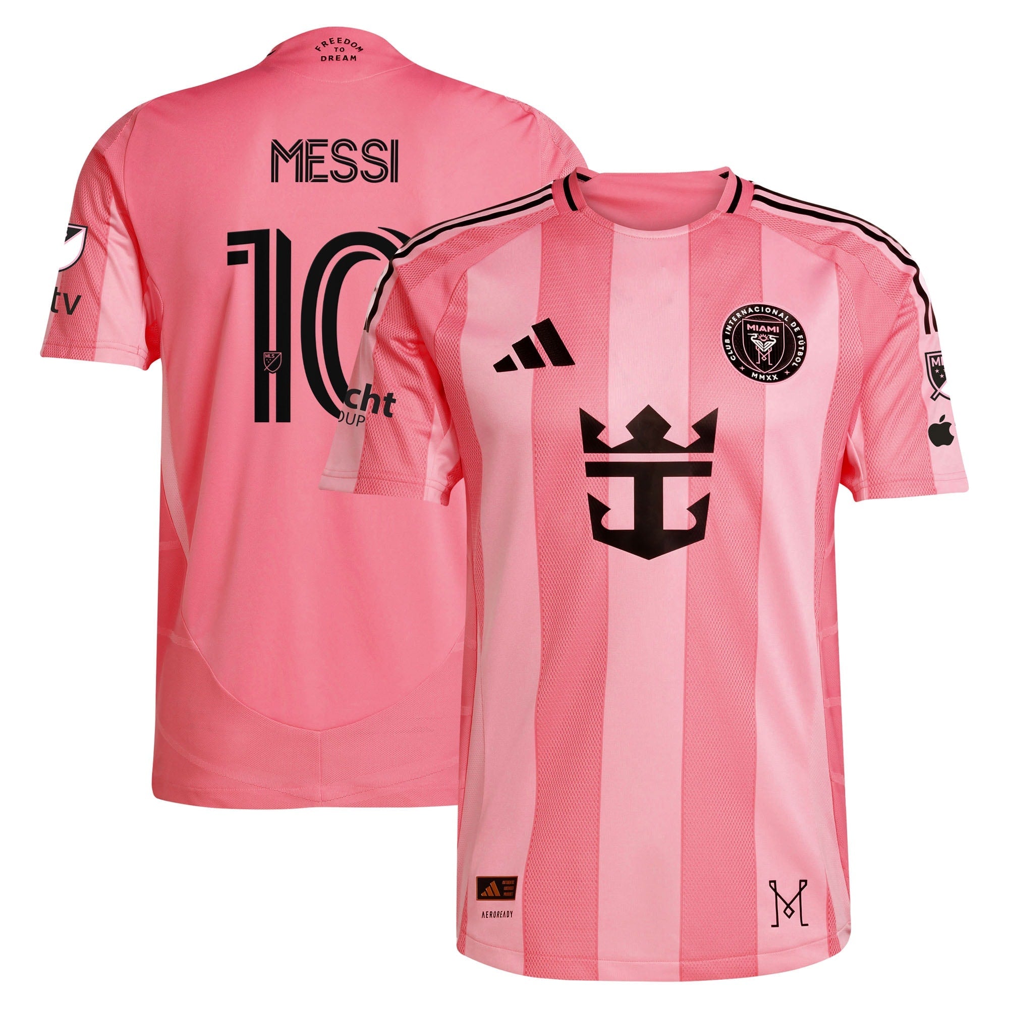 Lionel Messi Inter Miami CF 2025 Euforia Player Shirt - Light Pink