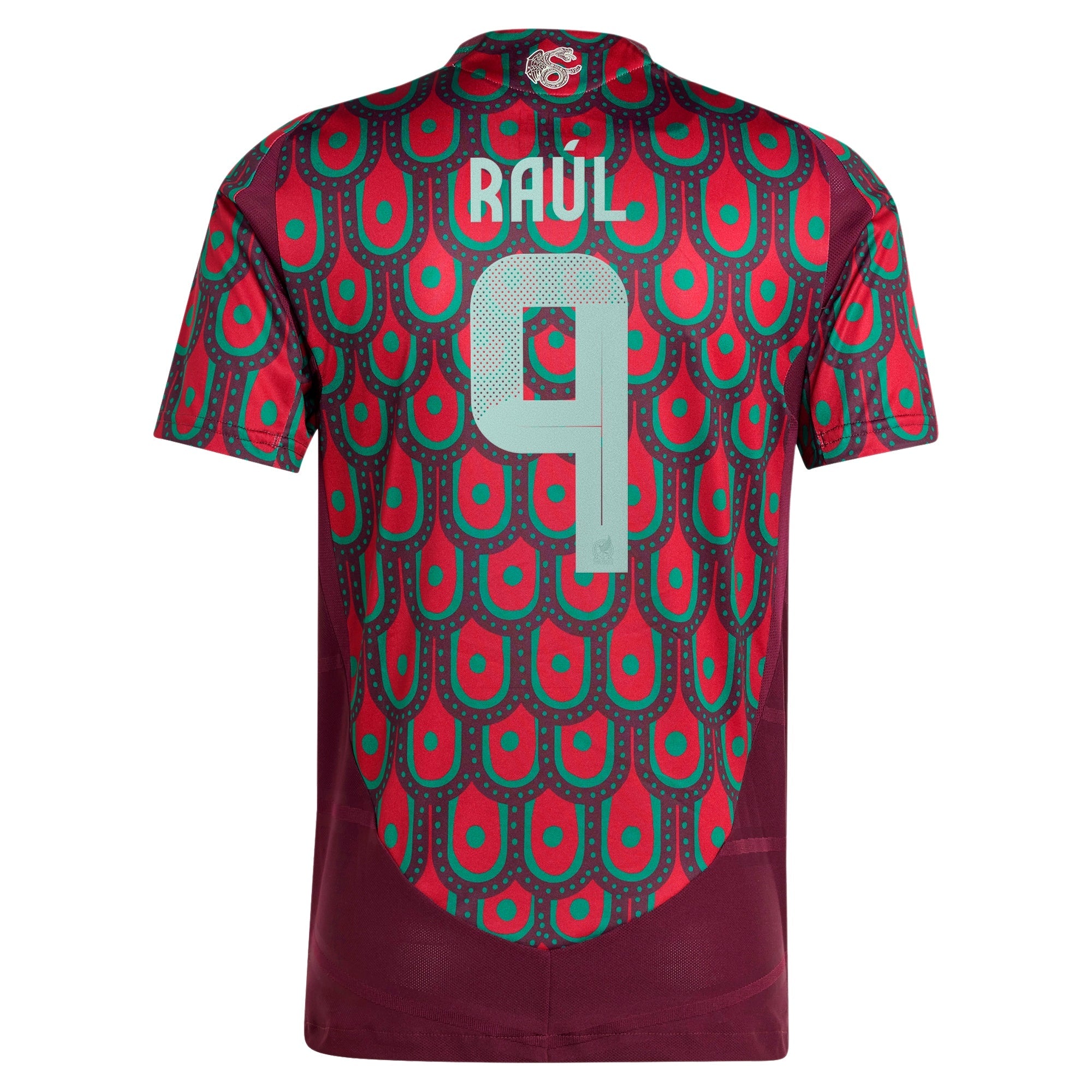 Raul Jimenez Mexico National Team 2024 Home Player Shirt - Burgundy