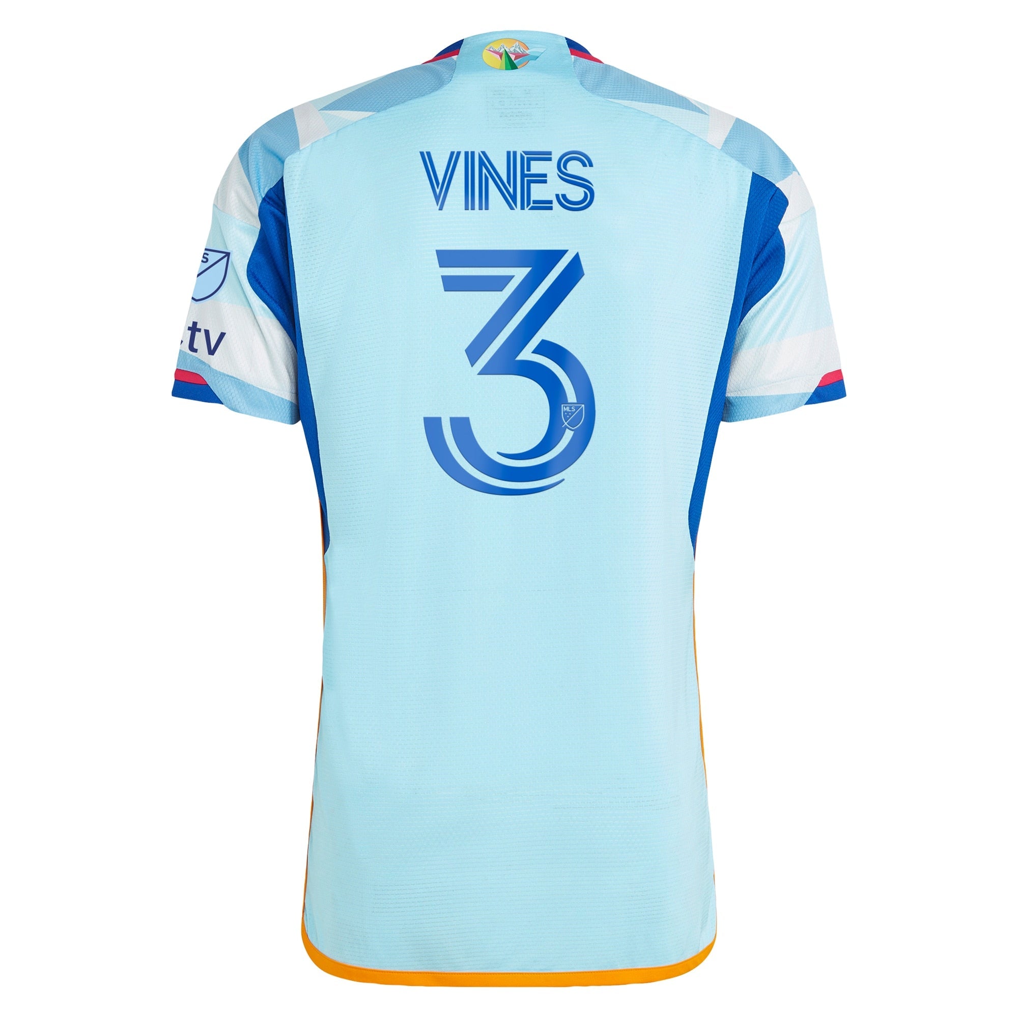 Sam Vines Colorado Rapids 2024 New Day Kit Player Shirt - Light Blue