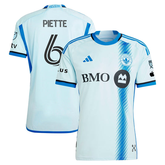 Samuel Piette CF Montreal 2024 La Main Player Shirt – Light Blue