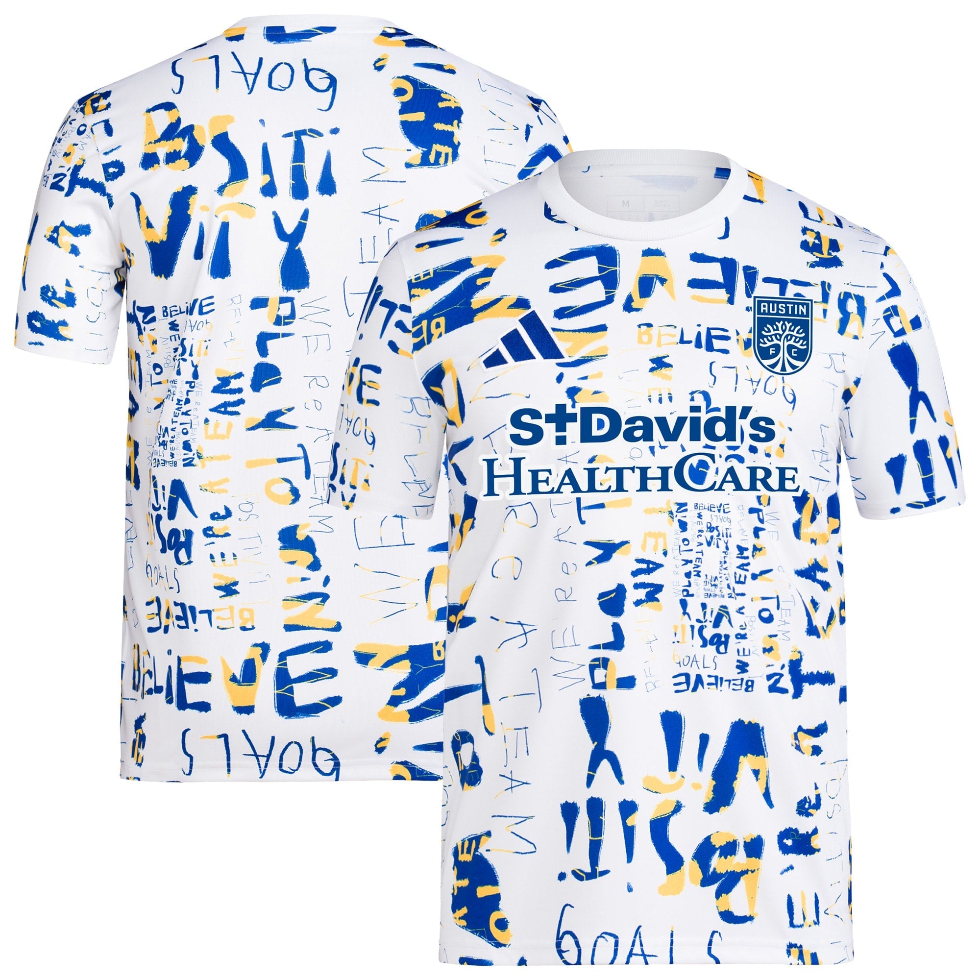 Austin FC 2024 MLS Kick Childhood Cancer Pre-Match Top - White