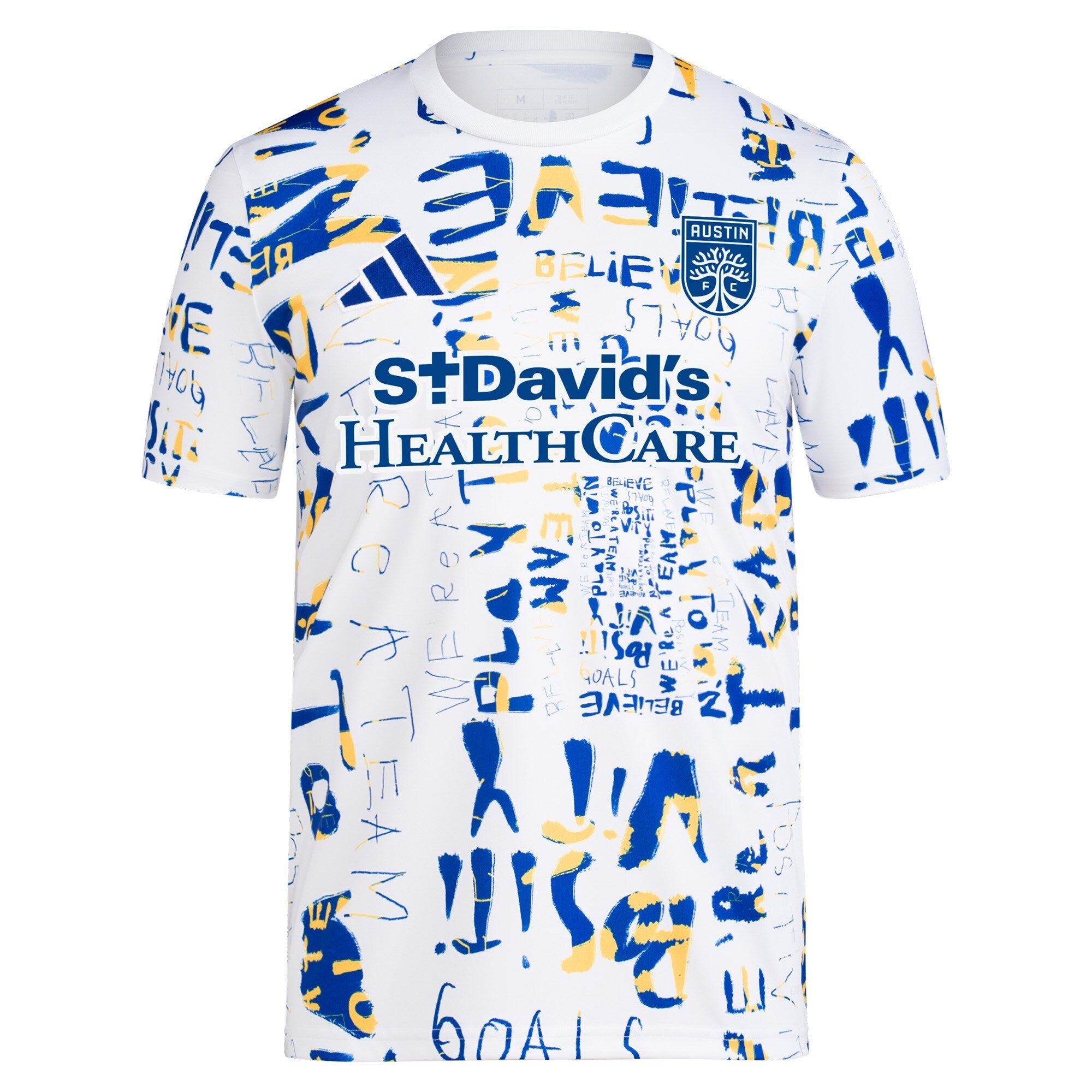 Austin FC 2024 MLS Kick Childhood Cancer Pre-Match Top - White