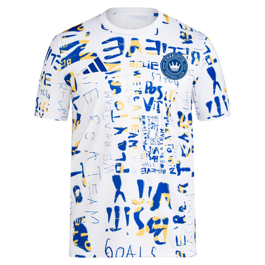 Charlotte FC 2024 MLS Kick Childhood Cancer Pre-Match Top - White
