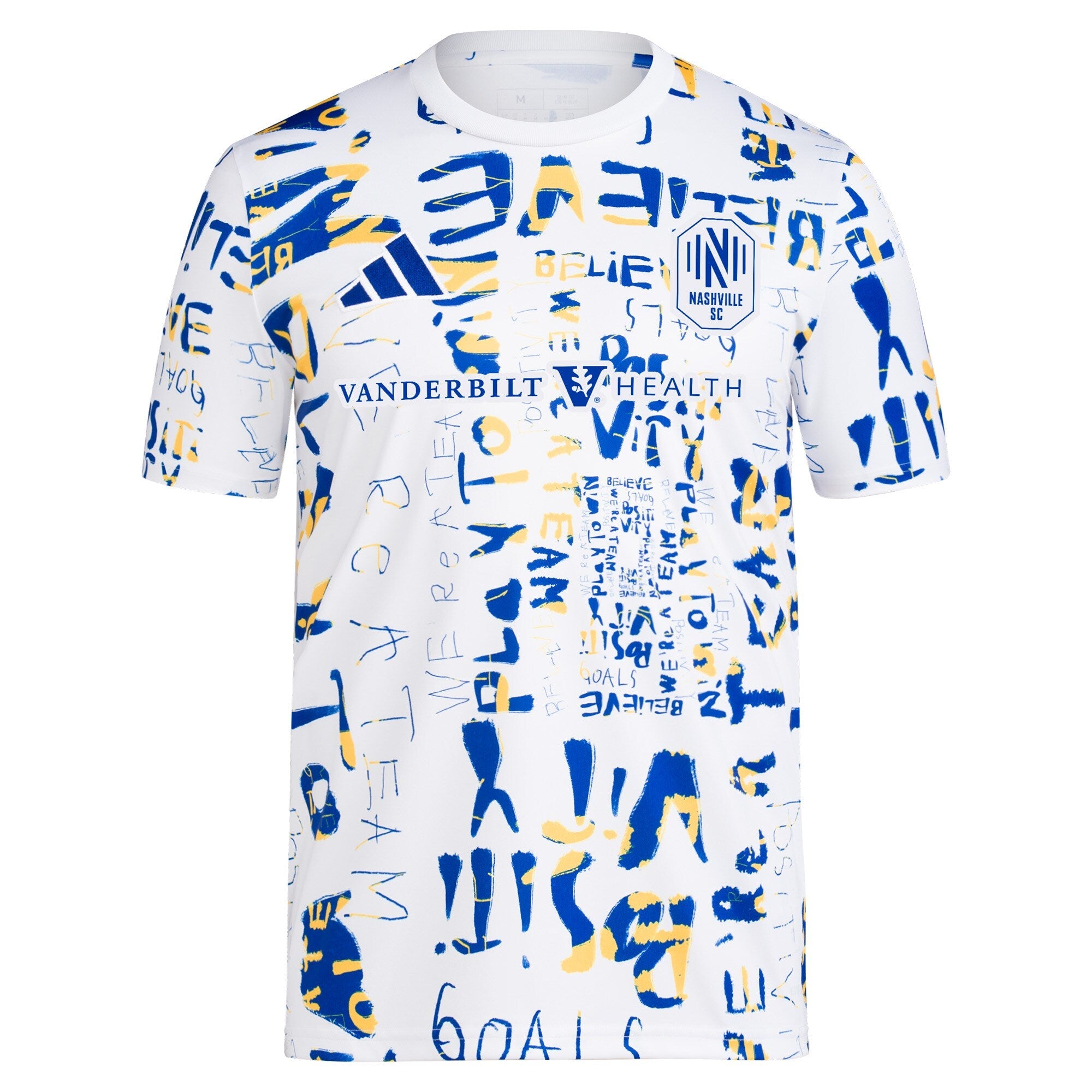 Nashville SC 2024 MLS Kick Childhood Cancer Pre-Match Top - White