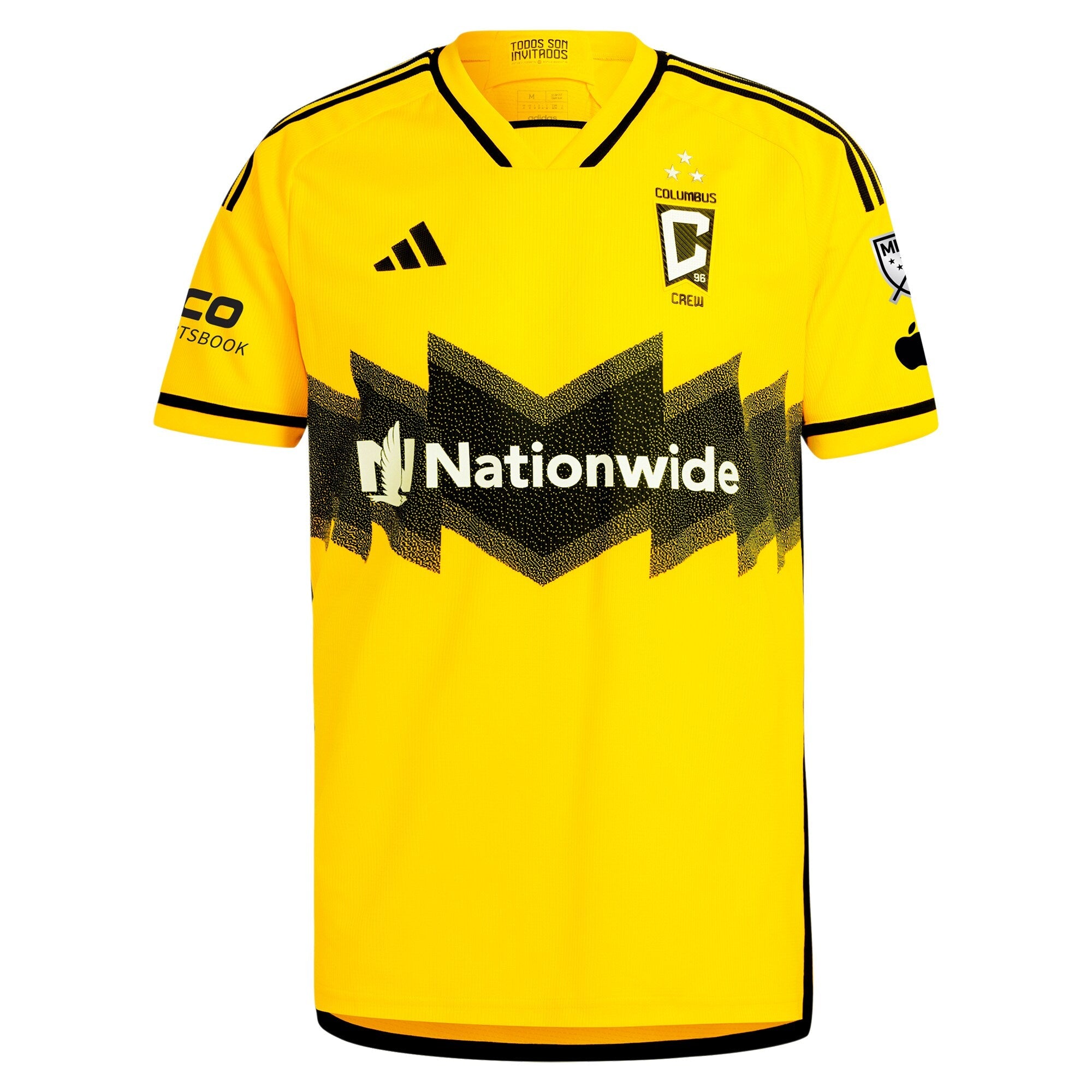 Columbus Crew 2024 The Home Kit Custom Shirt - Yellow