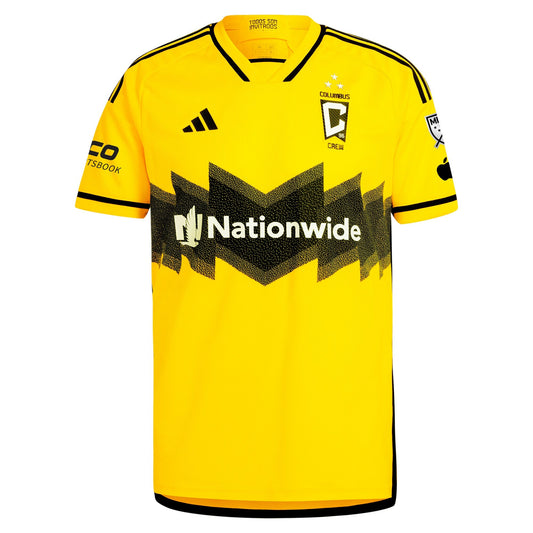 Columbus Crew 2024 The Home Kit Custom Shirt - Yellow