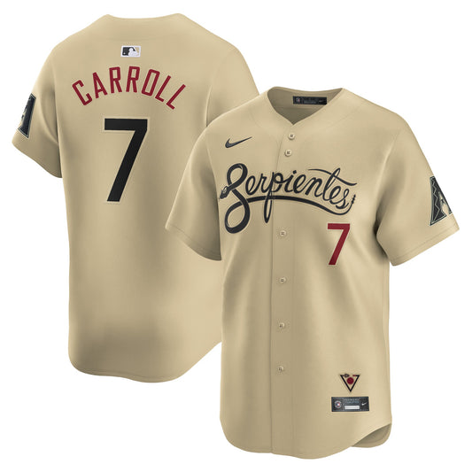 Corbin Carroll Arizona Diamondbacks City Connect Limited Player Shirt - Sand