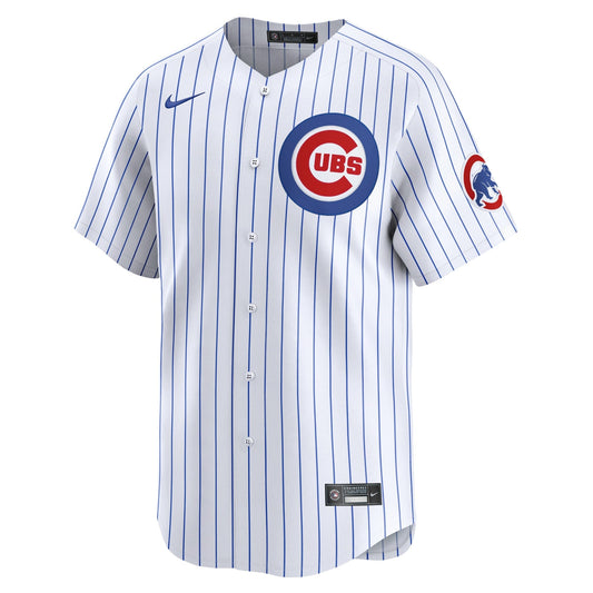 Chicago Cubs Home Limited Custom Shirt - White