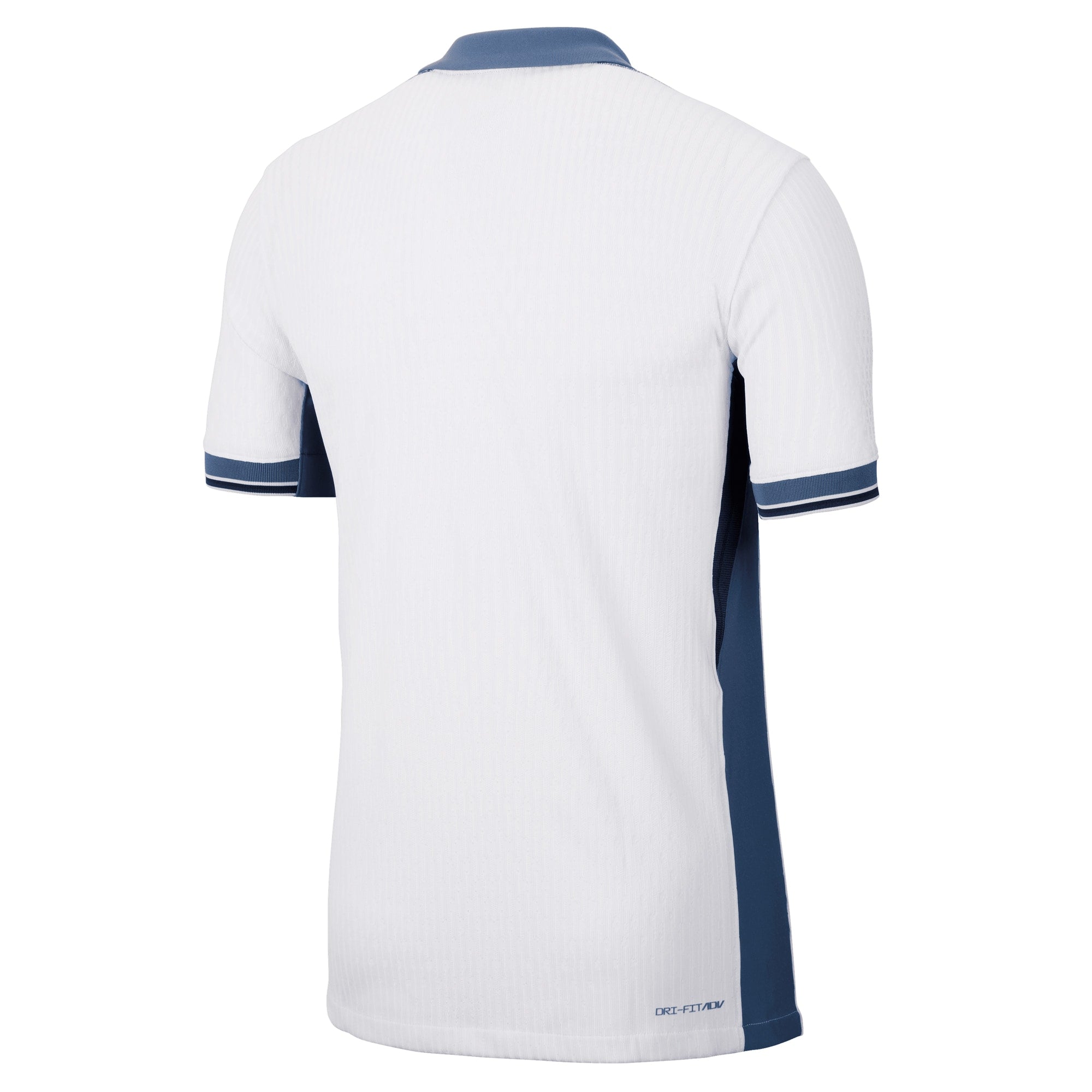 Nike Inter Milan 2025 away jersey showing back view with white and blue design