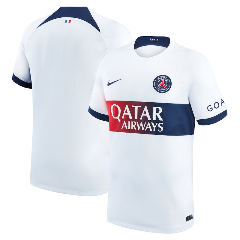 Paris Saint-Germain  2023/24 Away Stadium Jersey - White