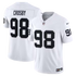 Maxx Crosby Las Vegas Raiders Soccer Intl Vapor F.U.S.E. Stitched Limited Jersey - White