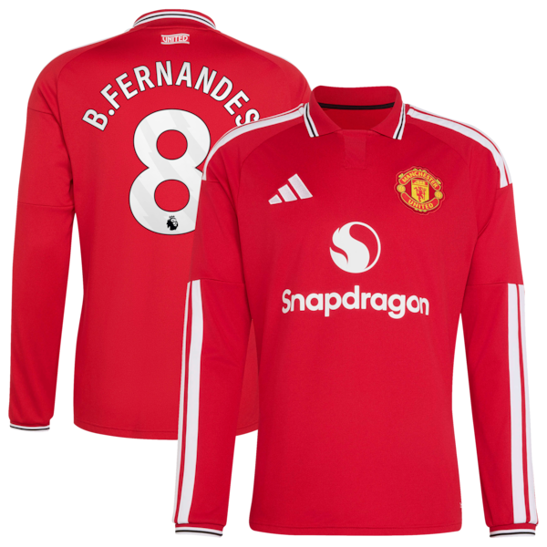 Soccer Intl Bruno Fernandes Manchester United 2026/27 Home Stadium Replica Jersey Red