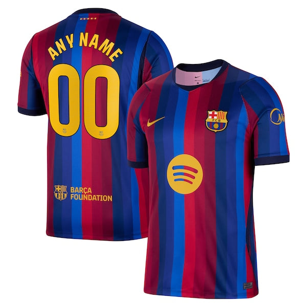 Soccer Intl Barcelona 2026/27 Home Stadium Replica Custom Jersey Red