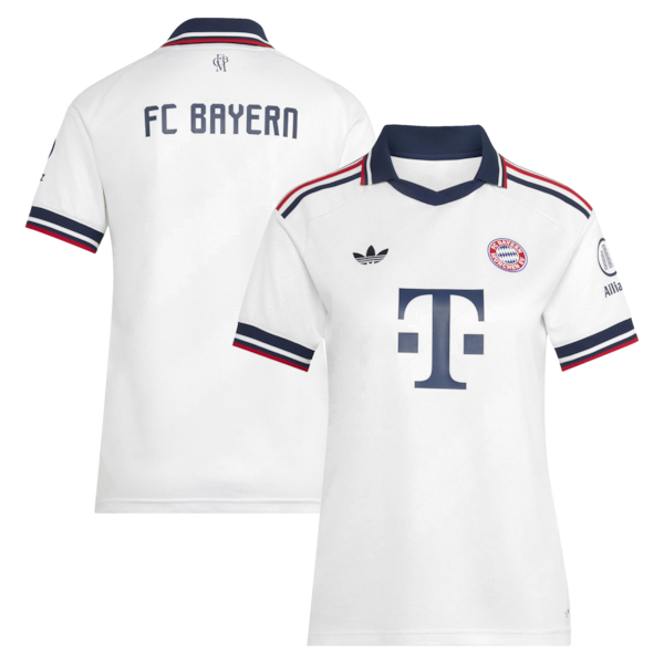 Bayern Munich Soccer Intl Women's 2026/27 Away Replica Jersey - White
