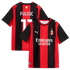 Soccer Intl Christian Pulisic AC Milan 2026/27 Home Replica Jersey Black/Red
