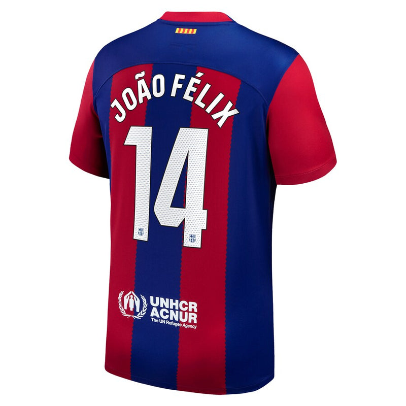 João Félix Barcelona  2023/24 Home Stadium  Player Jersey - Royal