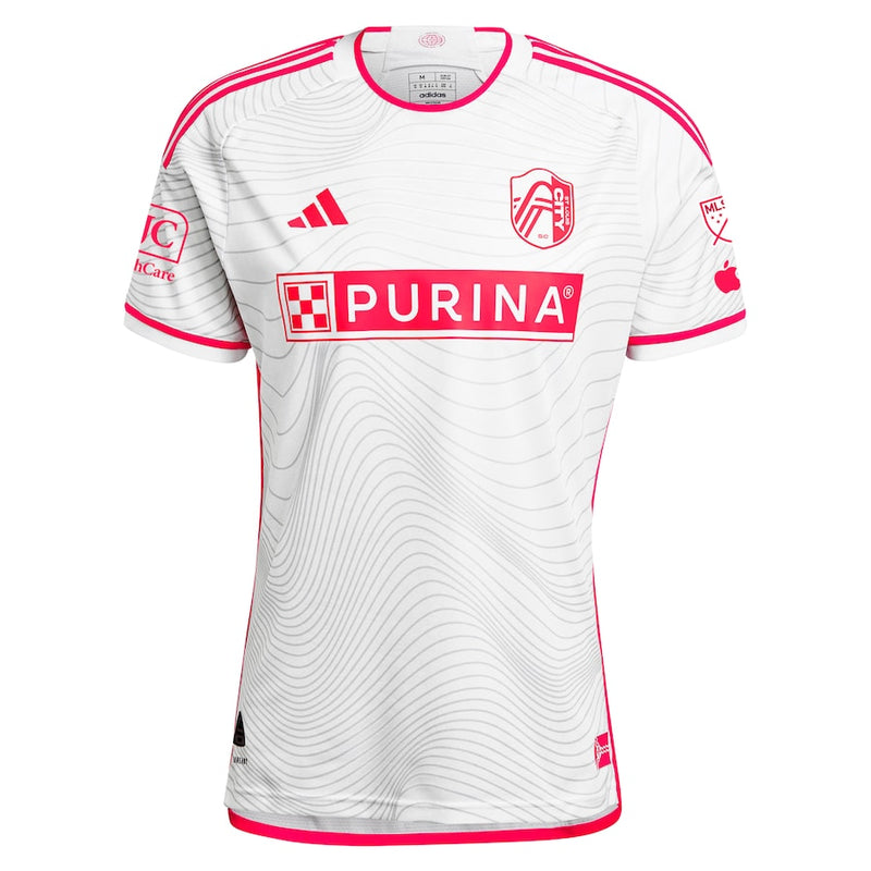 St. Louis City SC  2024 The Confluence Kit Authentic Jersey - White