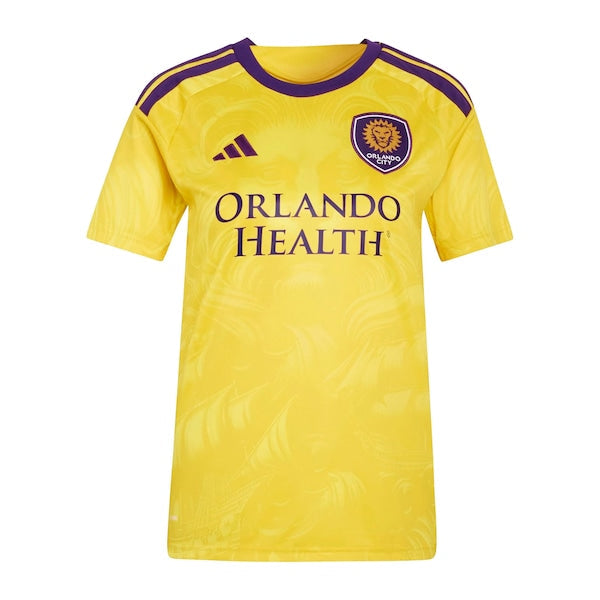 Adidas Orlando City SC Women's 2026 Sunken Treasure Kit Replica Custom Jersey Gold