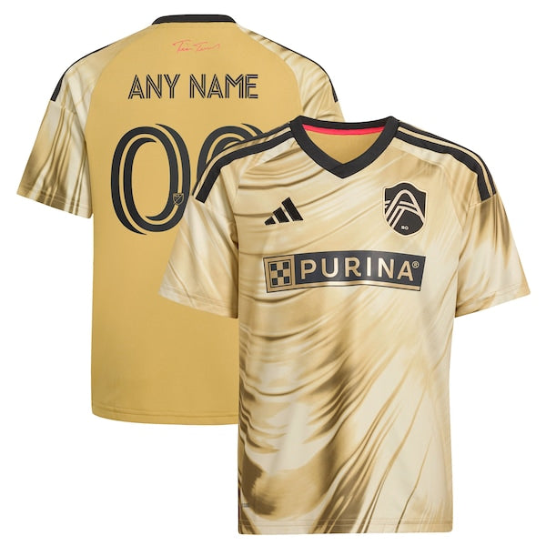 Soccer Intl St. Louis CITY SC Youth 2026 The Tina Turner Kit Replica Custom Jersey Yellow