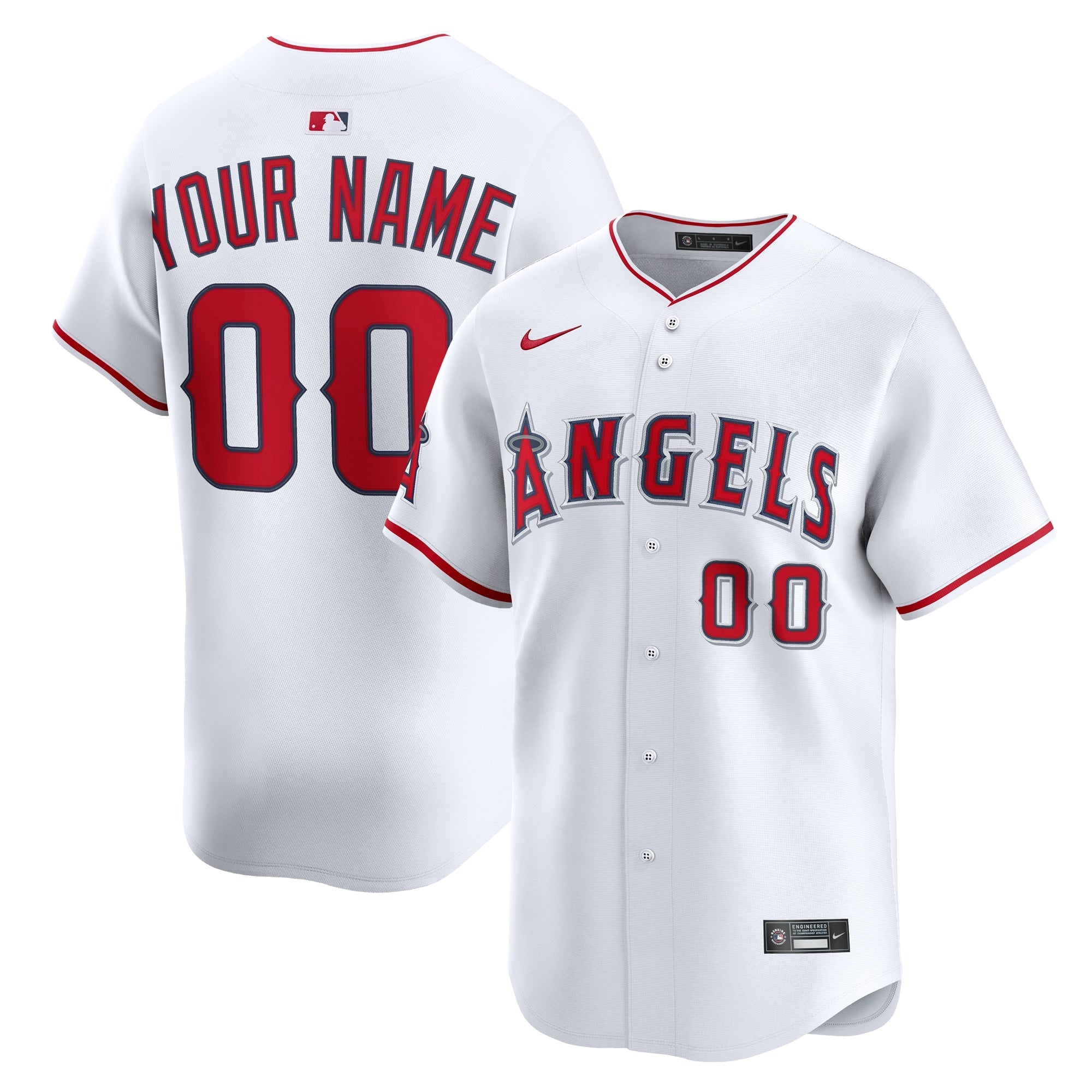 Soccer Intl Los Angeles Angels Home Limited Custom Jersey White