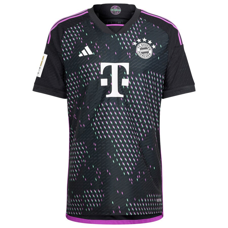 Leroy Sané Bayern Munich  2023/24 Away Player Jersey - Black