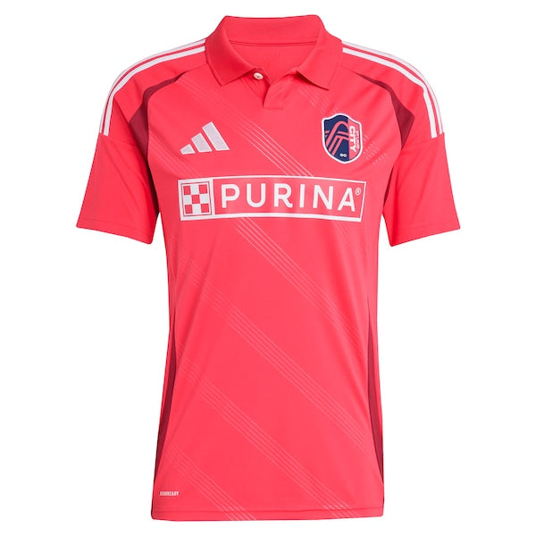 Adidas St. Louis CITY SC Men's 2025 Forever CITY Red Replica Custom Jersey