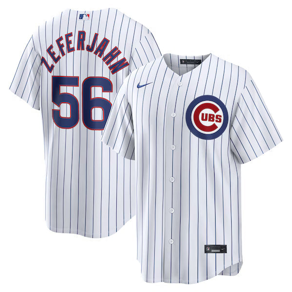 Ryan Zeferjahn Chicago Cubs Soccer Intl Home Replica Jersey - White