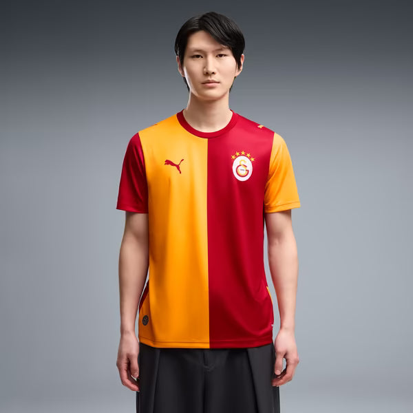 Galatasaray Soccer Intl 2026/27 Home Replica Jersey - Dark Red/Orange