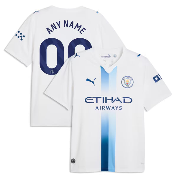 Manchester City Soccer Intl 2026/27 Third Replica Custom Jersey - White