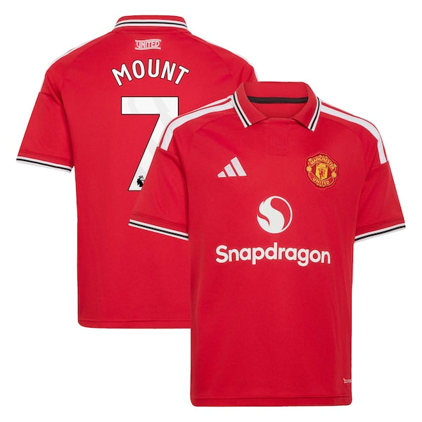 Soccer Intl Mason Mount Manchester United 2026/27 Home Replica Jersey Red