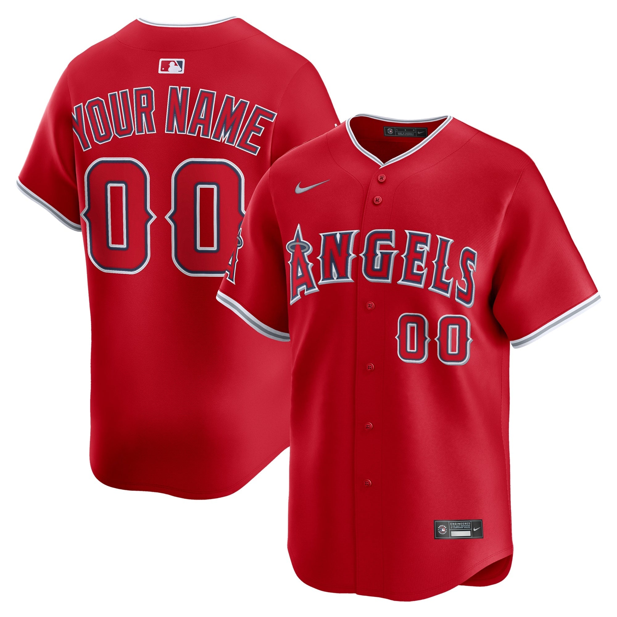 Soccer Intl Los Angeles Angels Home Limited Custom Jersey White
