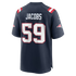 Khalil Jacobs New England Patriots Soccer Intl Team Game Jersey - Navy