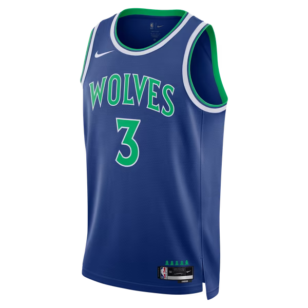Jaden McDaniels Minnesota Timberwolves Soccer Intl Unisex Swingman Jersey - Icon Edition - Blue