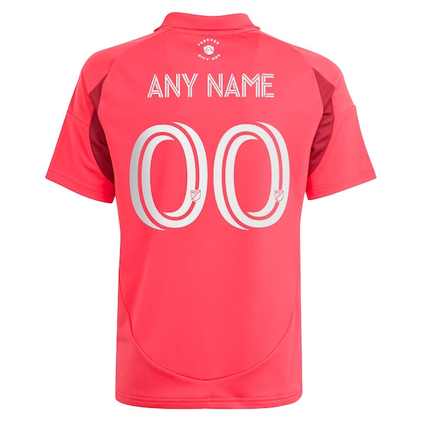 Soccer Intl St. Louis CITY SC Youth 2025 Forever CITY Red Replica Custom Jersey