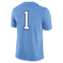 #1 North Carolina Tar Heels Soccer Intl Brand Alternate Game Football Jersey - Carolina Blue