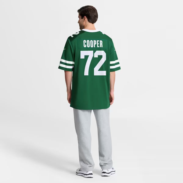 Anez Cooper New York Jets Soccer Intl Team Game Jersey - Legacy Green