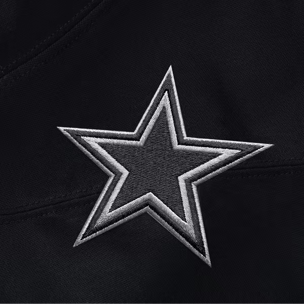 Roger Staubach Dallas Cowboys Soccer Intl 2026 Salute to Service Retired Player Stitched Limited Jersey - Black