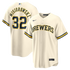 Jacob Misiorowski Milwaukee Brewers Soccer Intl Home Replica Jersey - Cream