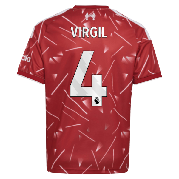 Soccer Intl Virgil Van Dijk Liverpool 2026/27 Home Replica Youth Jersey Red