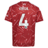 Soccer Intl Virgil Van Dijk Liverpool 2026/27 Home Replica Youth Jersey Red
